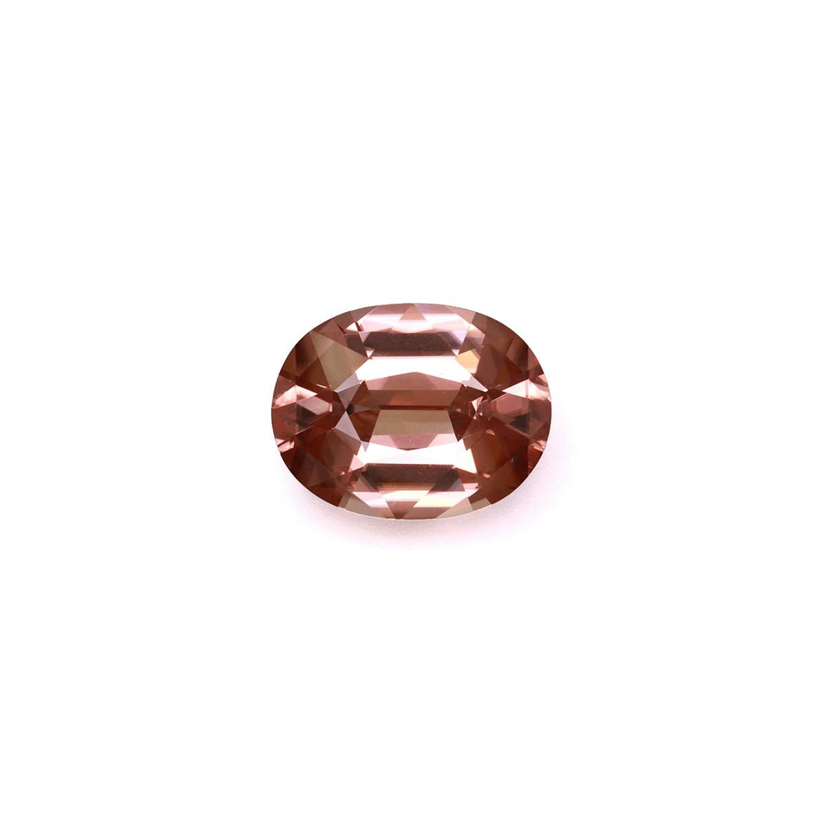 13.10 Ct Natural Cambodia Pink Zircon Emerald Shape Loose Gemstone